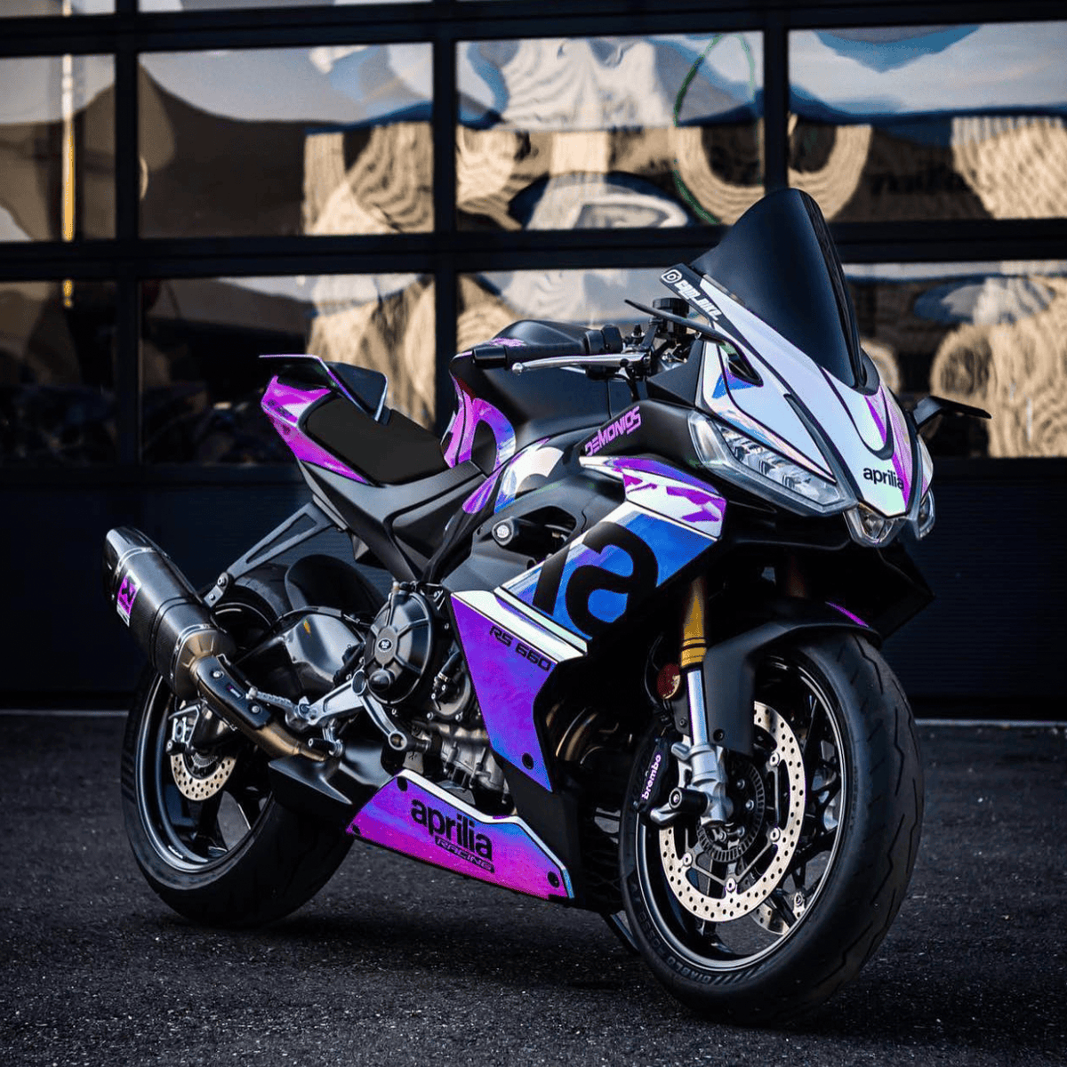 MCH01 Purple Blue Aquamarine TeckWrap Europe