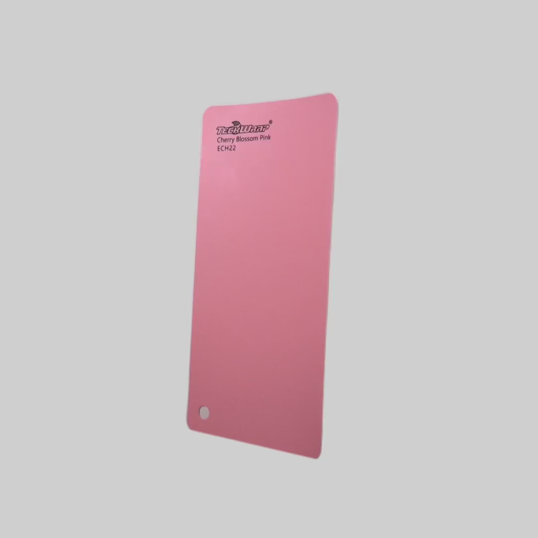 ECH22 Cherry blossom pink Satin Metallic TeckWrap Official